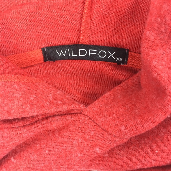 Wildfox Red USA Drinking Team Hooded Sweatshirt XS - Picture 4 of 8